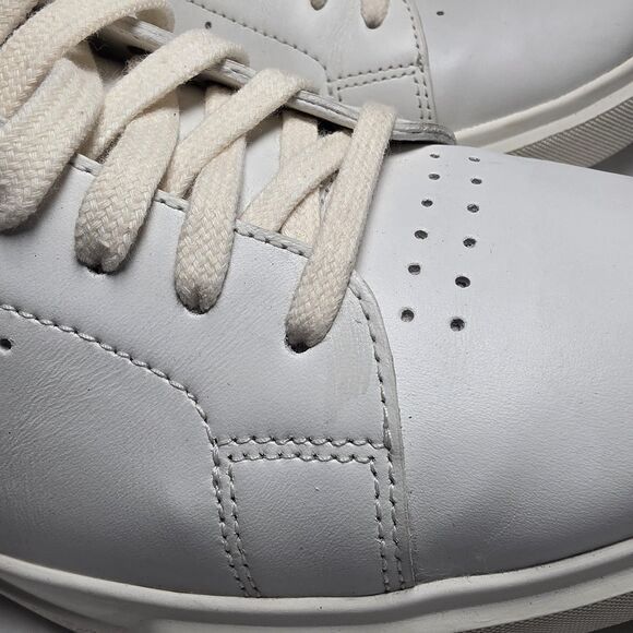Vince Leather Shoes Mens Size 10 White Low Top Casual Comfort Sneakers main image 10